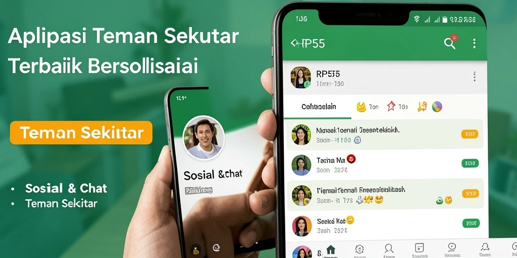 Antarmuka RP55 yang menarik dan fungsional untuk Teman Sekitar.